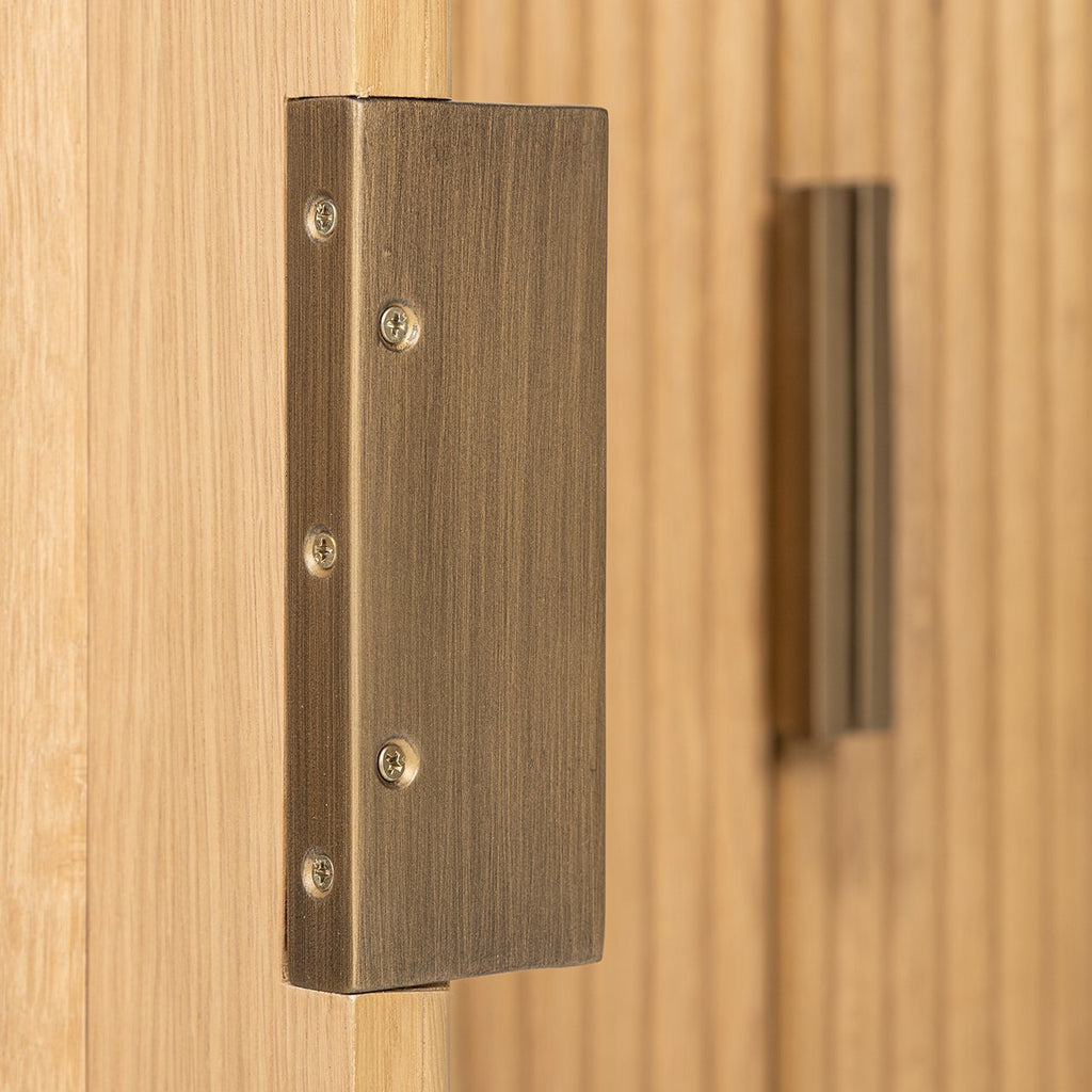 TV-meubel Belfort 4-deurs (Natuurlijk eiken)