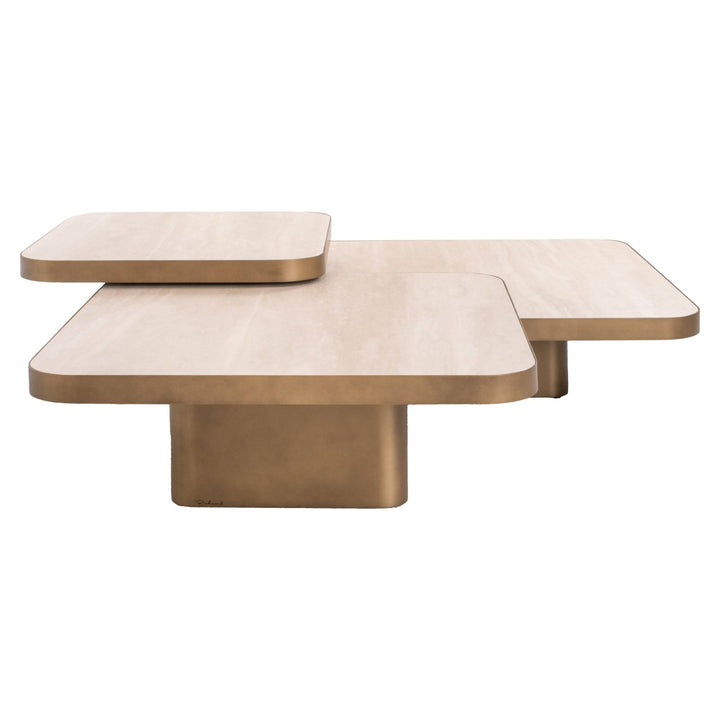 Cumulus beige coffee table (Set of 3)