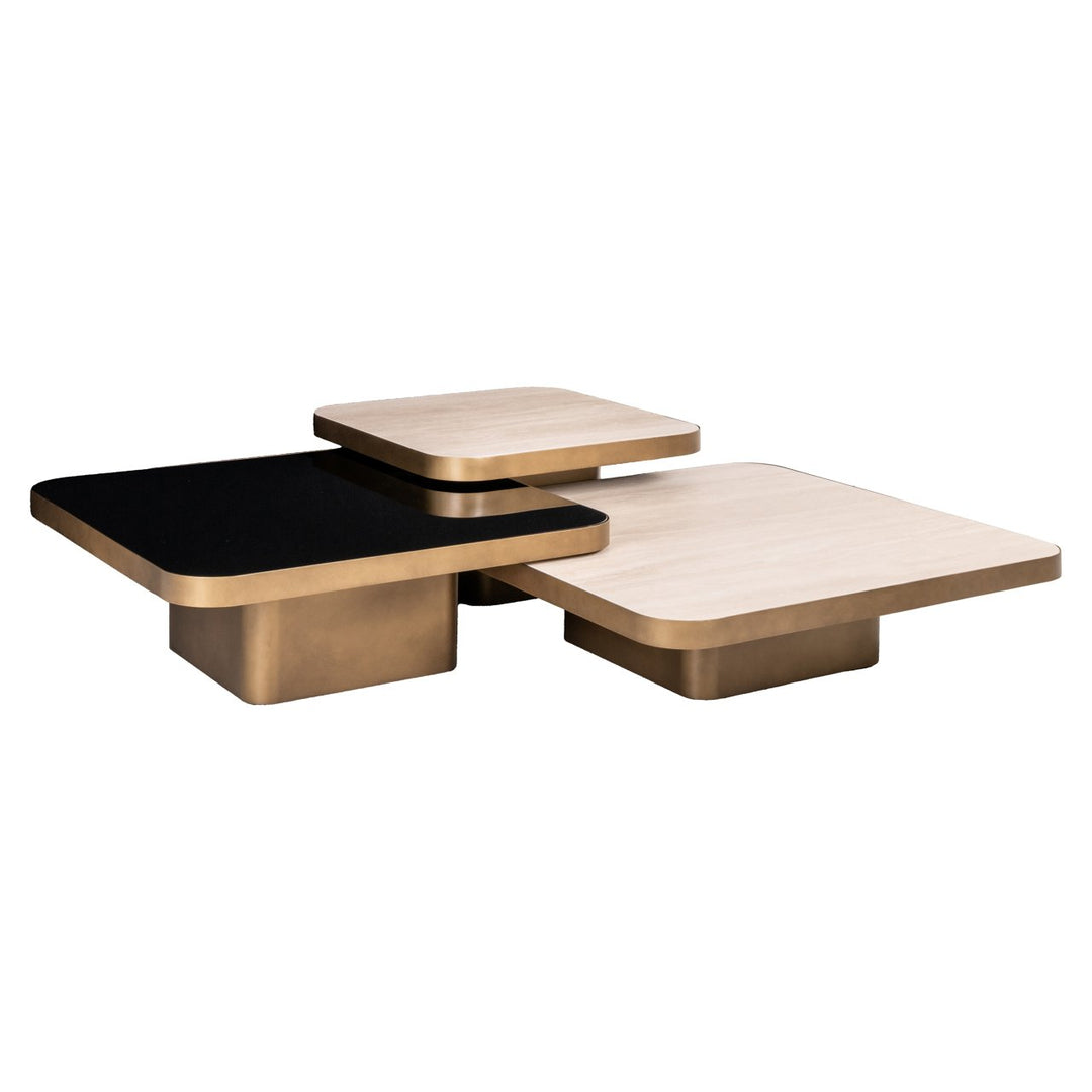 Cumulus beige coffee table (Set of 3)