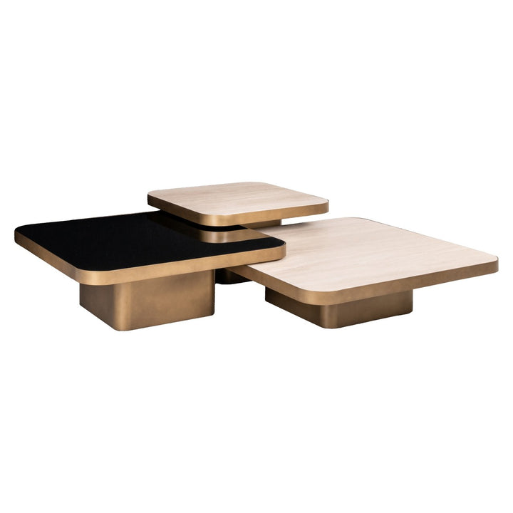 Cumulus beige coffee table (Set of 3)