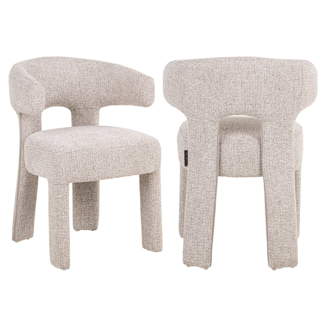 Dining room chair Nerio natural fancy