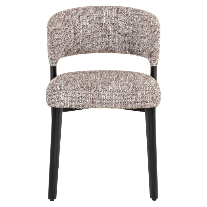 Eetkamerstoel Zeno earth tweed