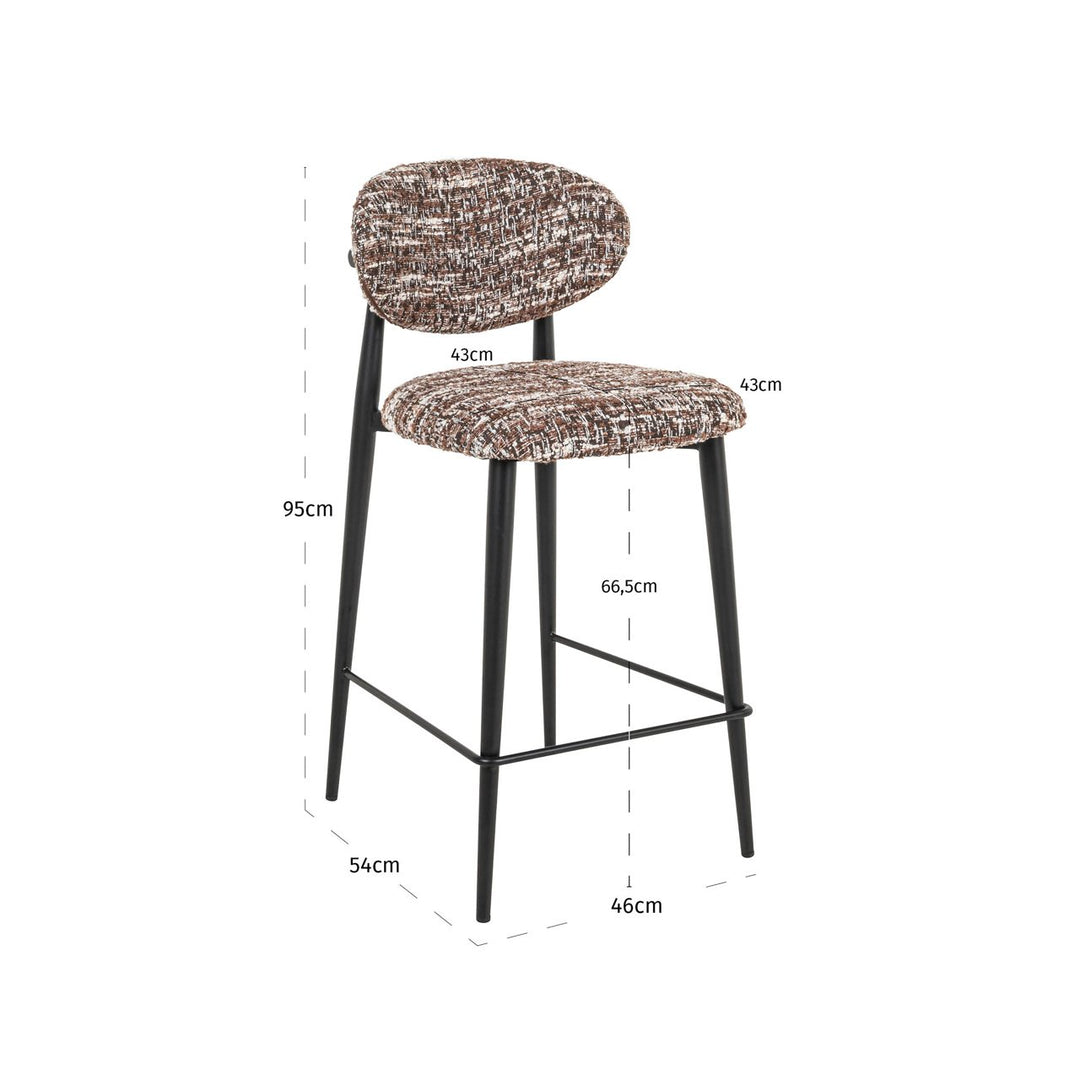 Dantes hazel counter stool
