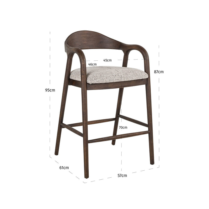 Barhocker Mihara Mocca schick