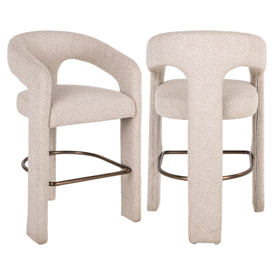 Belle biscotti counter stool