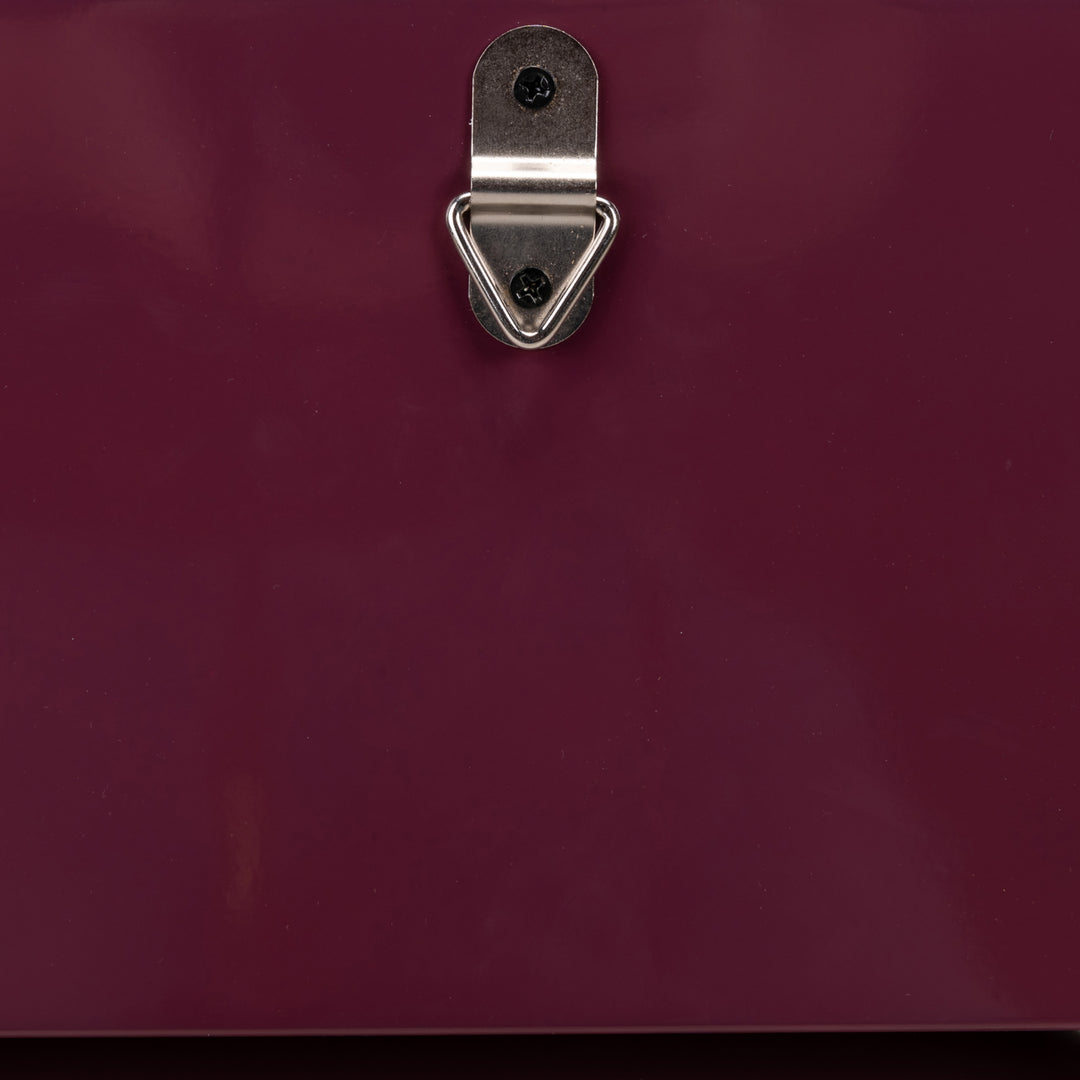 Nachtkastje Bennet burgundy 1-drawer