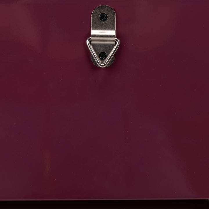 Nachtkastje Bennet burgundy 1-drawer