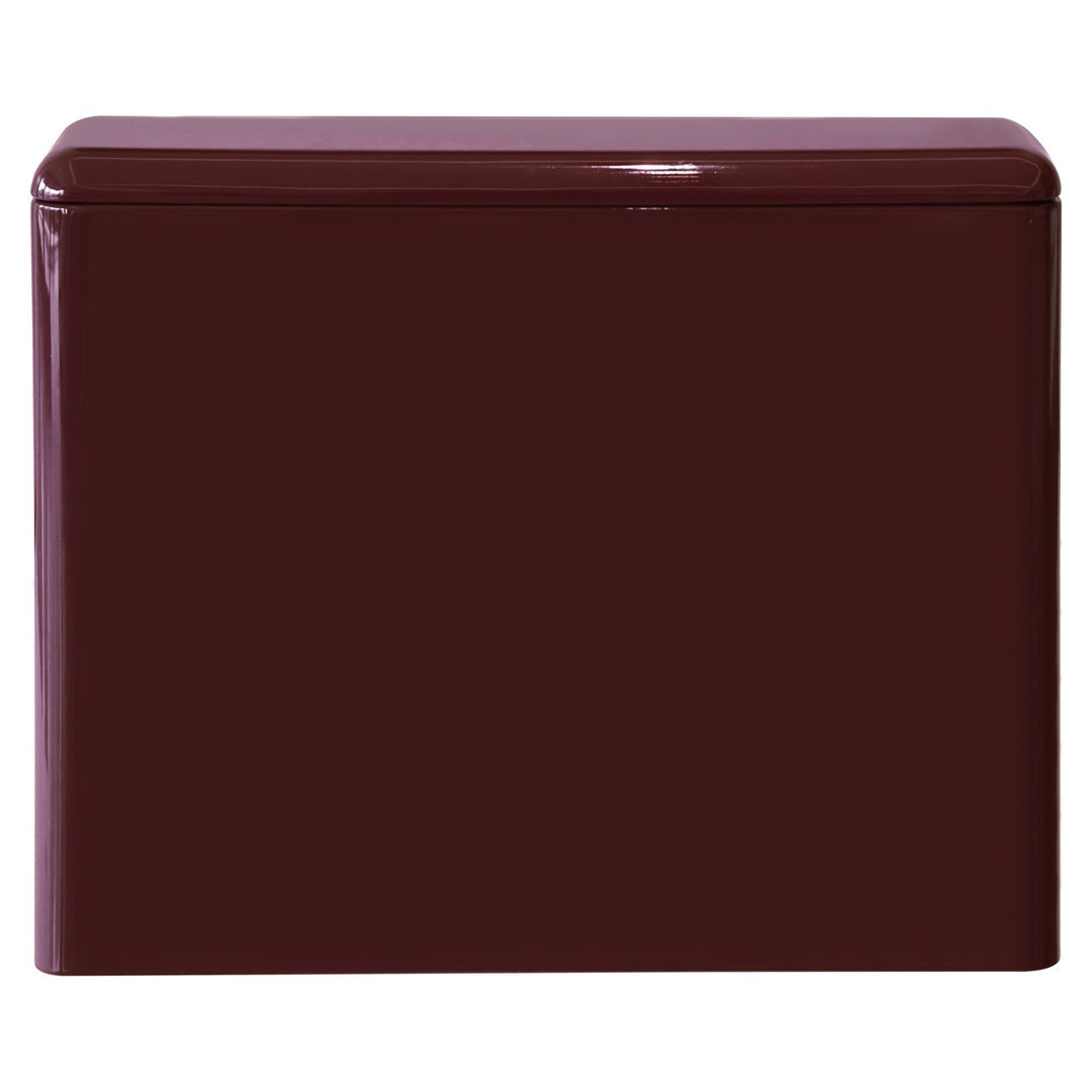 Nachtkastje Bennet burgundy 1-drawer
