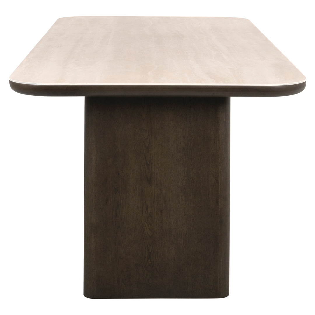Richmond Eettafel Nando 230 cm, bruin - productweergave | CéJor Wonen