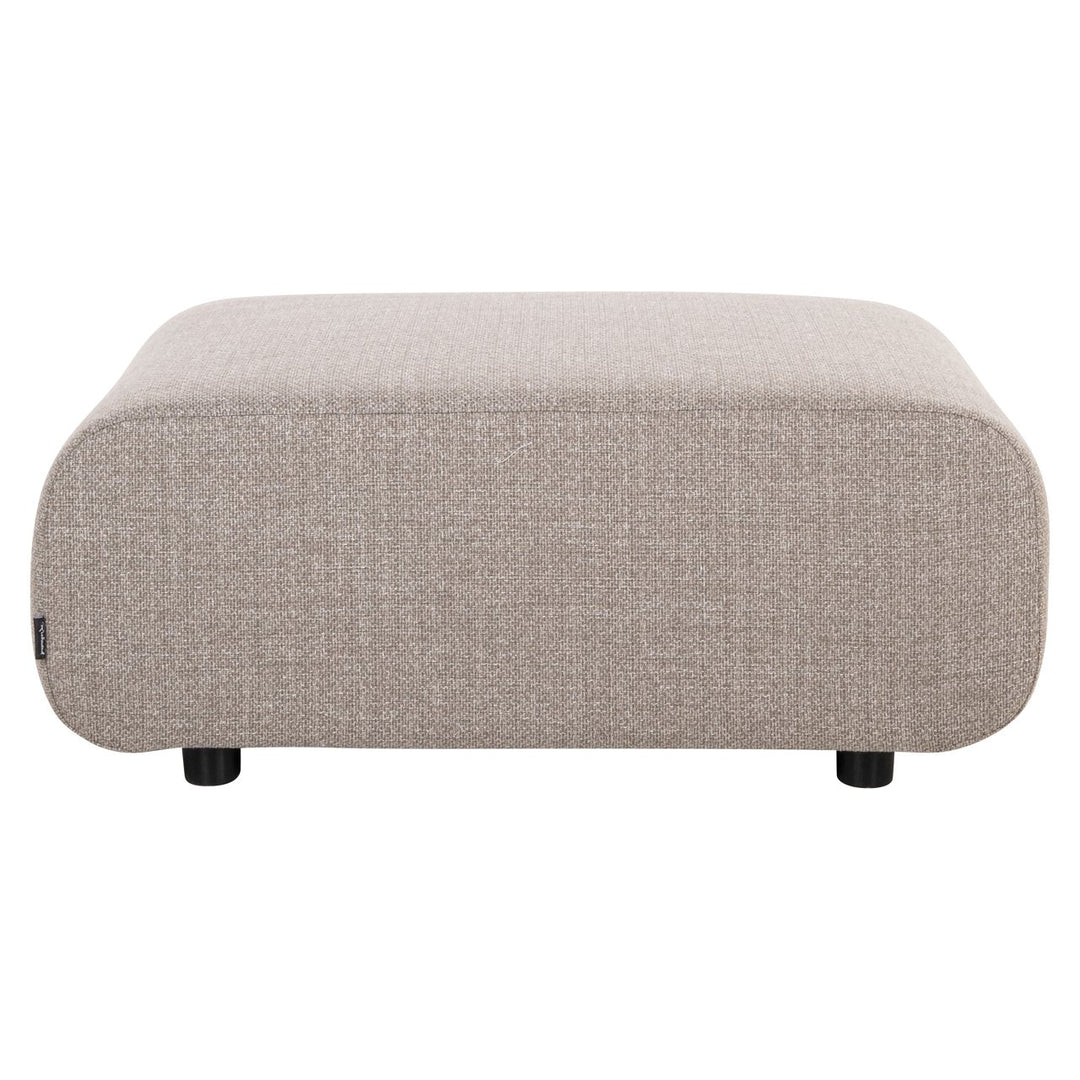 Dawson beige alpine outdoor pouf &amp; footstool