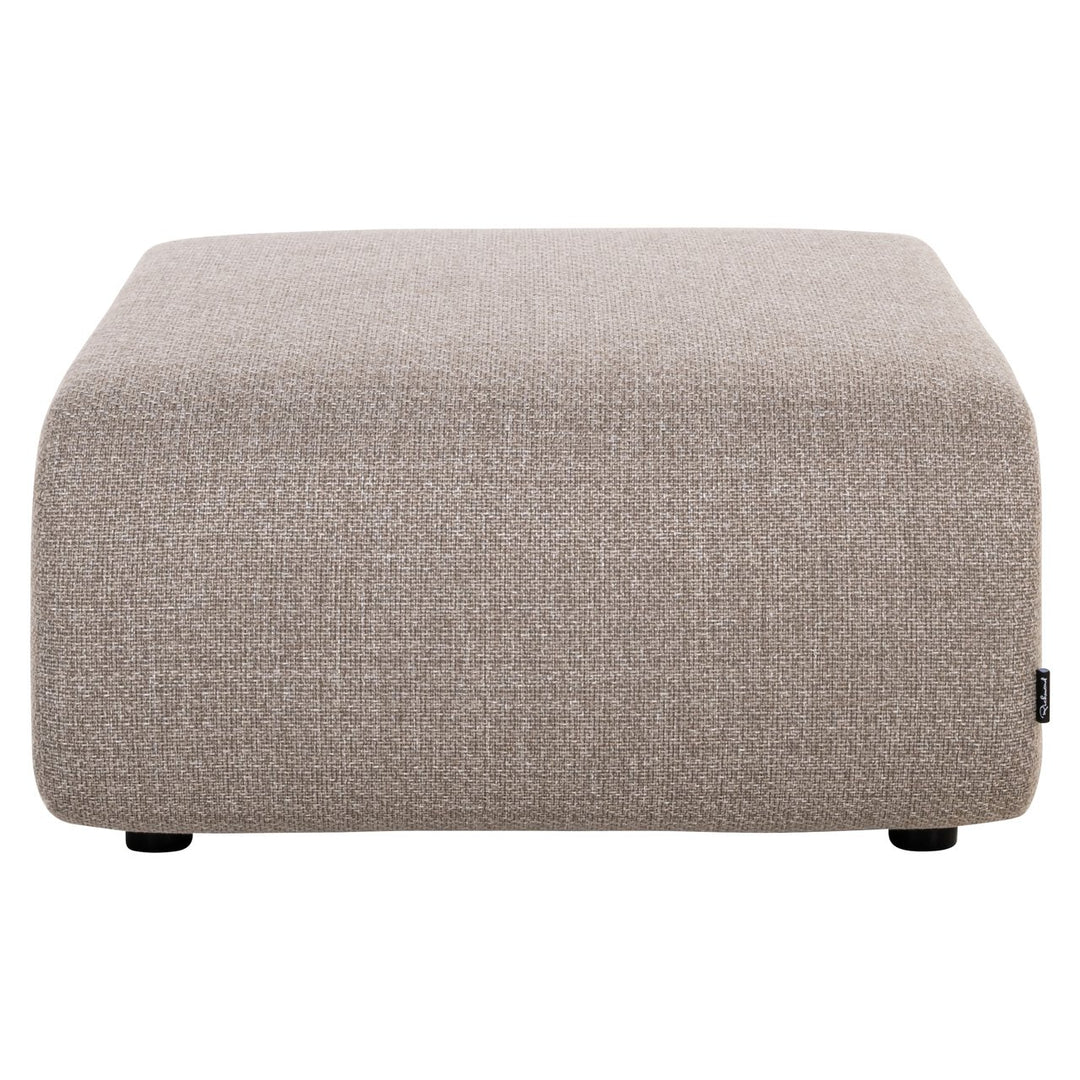 Dawson beige alpine outdoor pouf &amp; footstool