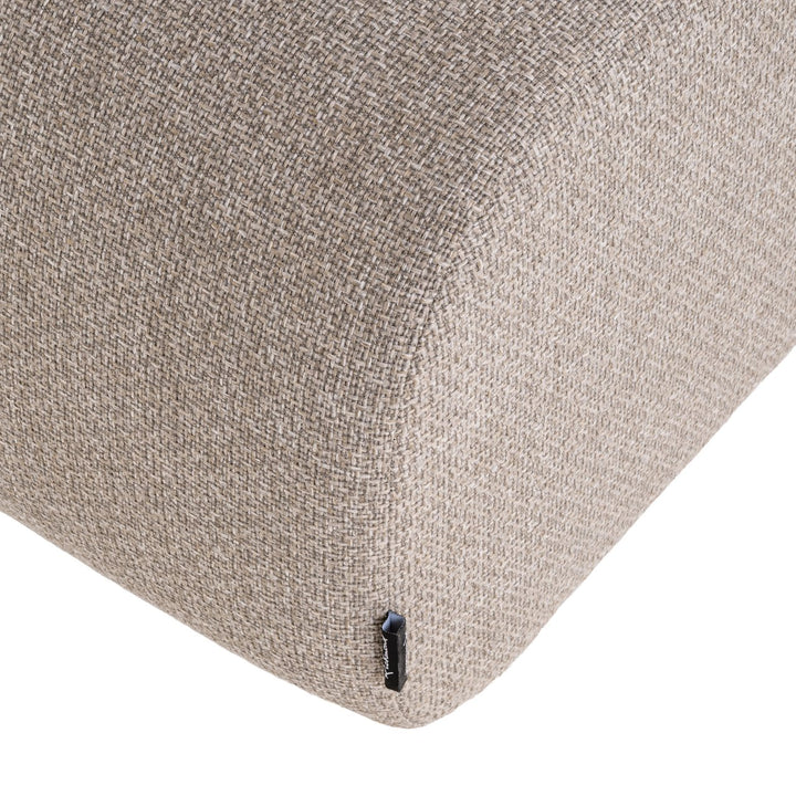 Dawson beige alpine outdoor pouf &amp; footstool