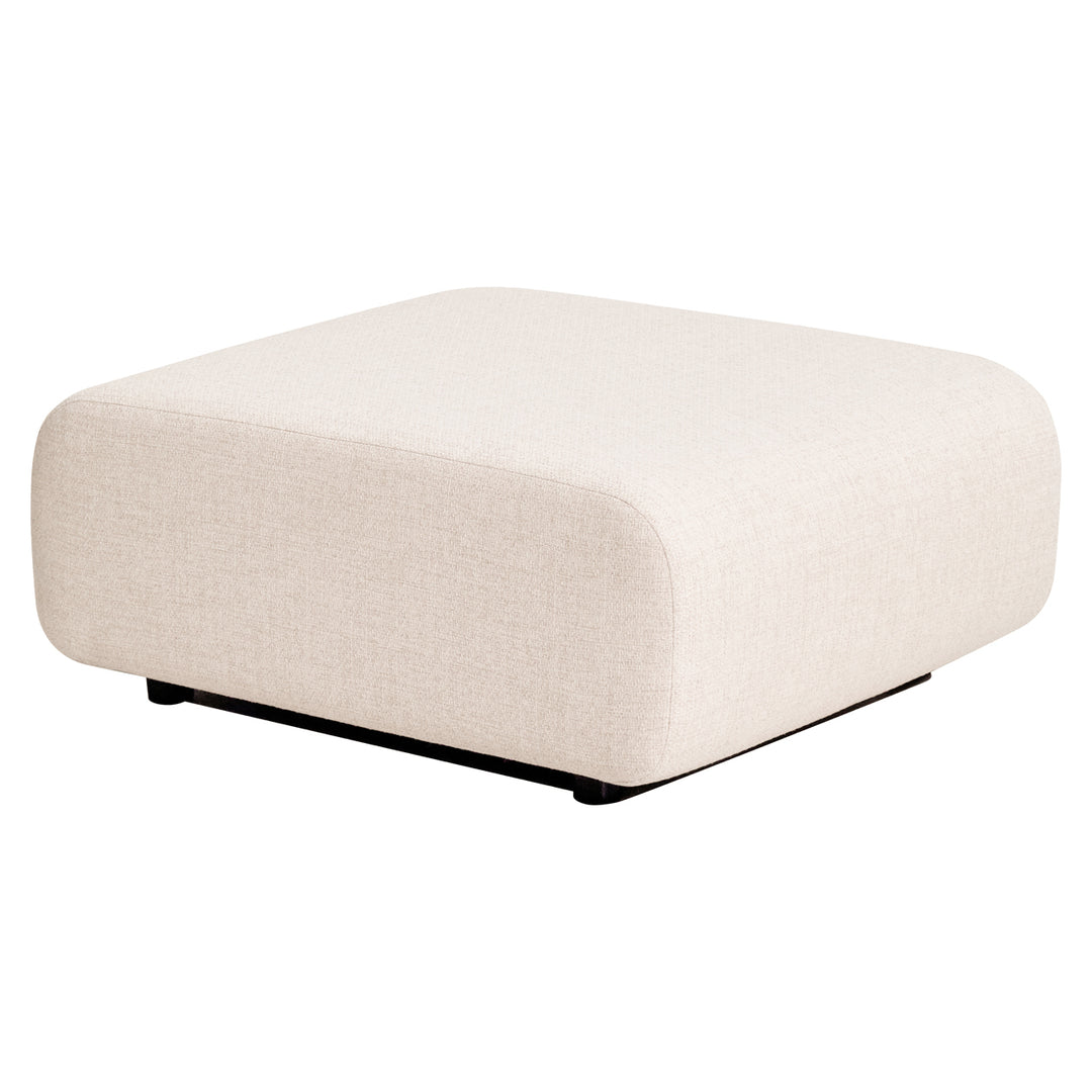 Dawson beige alpine outdoor pouf &amp; footstool