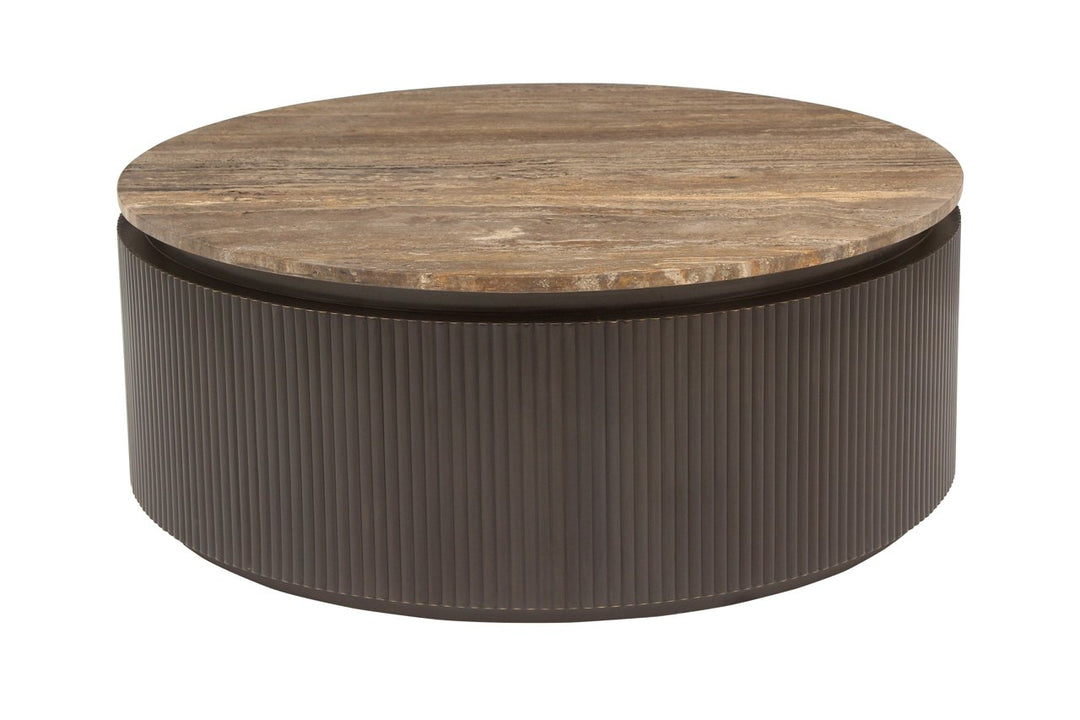 Russo brown coffee table 90Ø