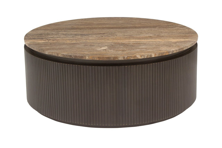 Russo brown coffee table 90Ø