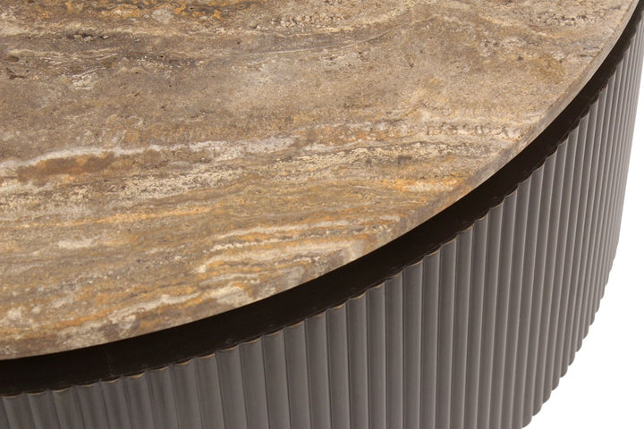 Russo brown coffee table 90Ø