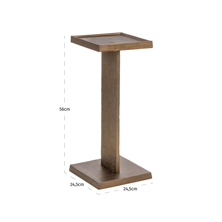 Bijzettafel Foley brass antique