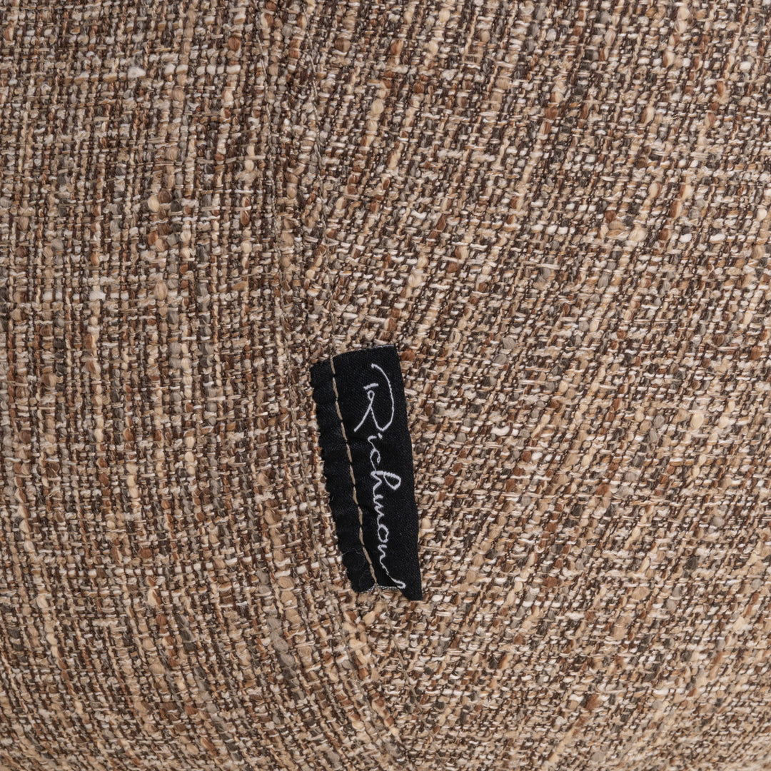 Eetkamerstoel Aldo brown tweed swivel