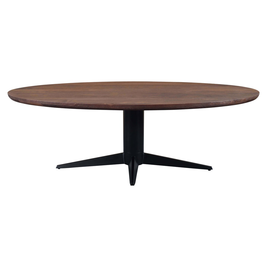 Stafford spicebrown oval dining table 230