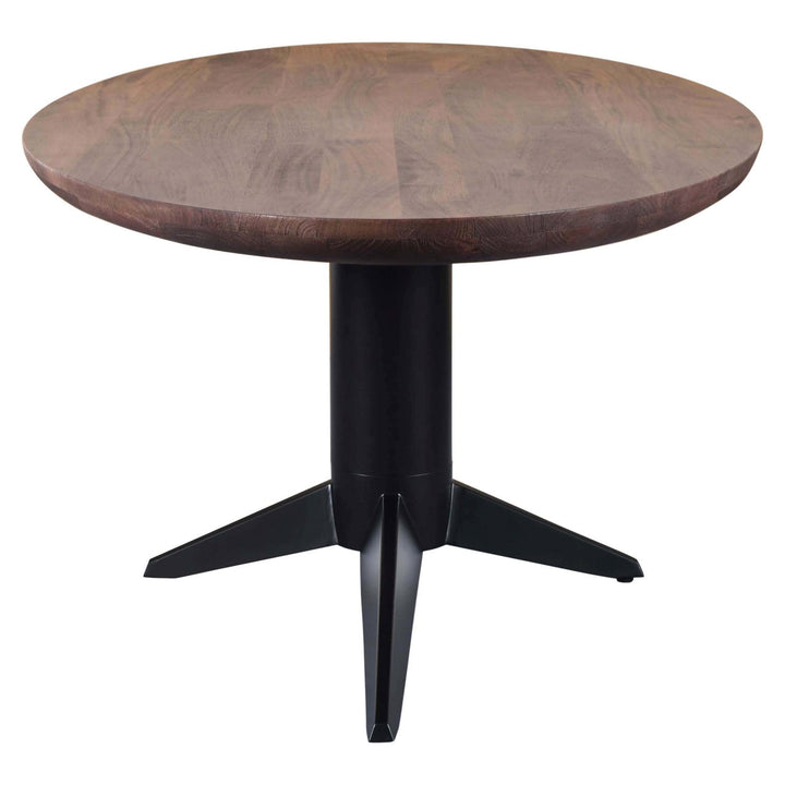 Stafford spicebrown oval dining table 230
