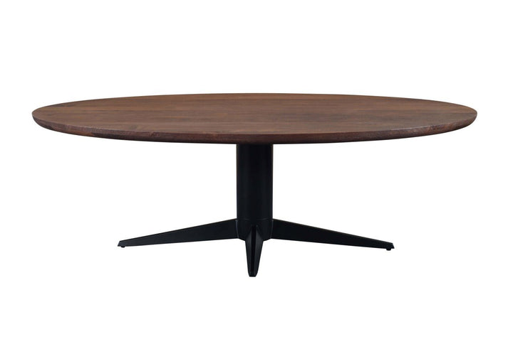 Stafford spicebrown oval dining table 230