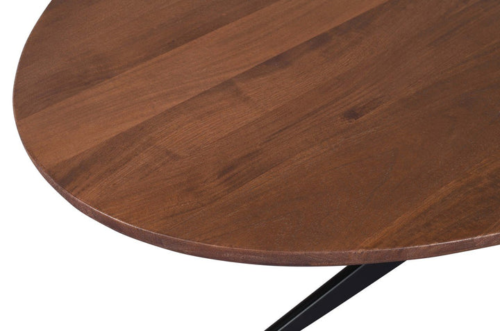 Stafford spicebrown oval dining table 230