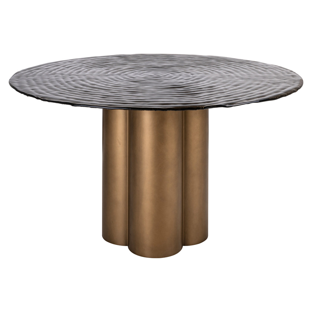 Richmond Eettafel Glastonburry Gold Antique 135Ø