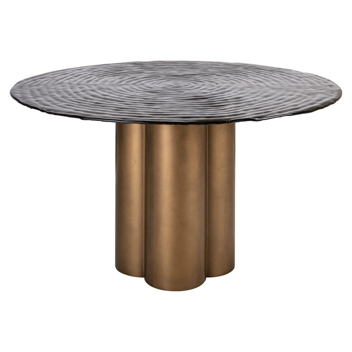 Richmond Eettafel Glastonburry Gold Antique 135Ø