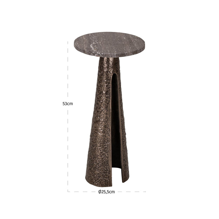 Side table Eldora bronze 25Ø