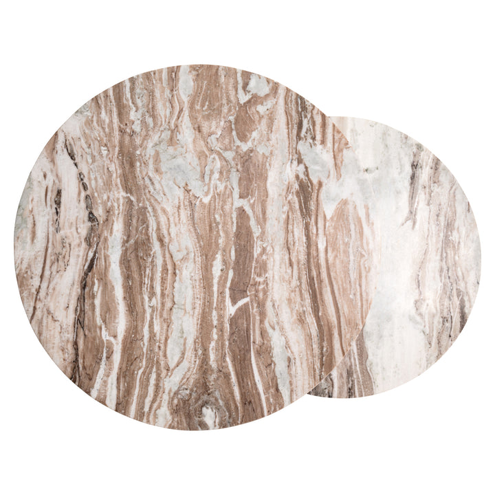 Coffee Table Bottega Blush Beige (Set of 2)
