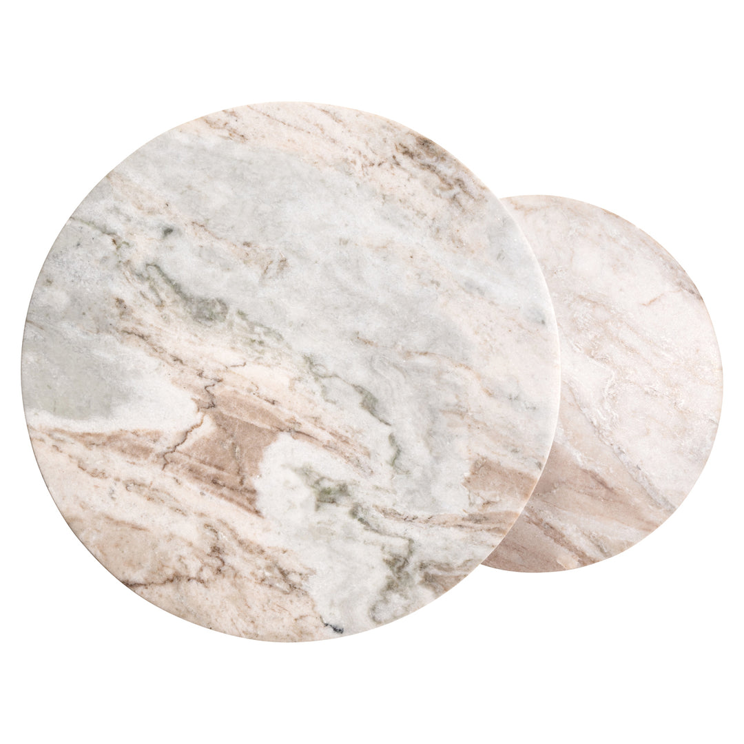 Side table Bottega Blush beige (Set of 2)