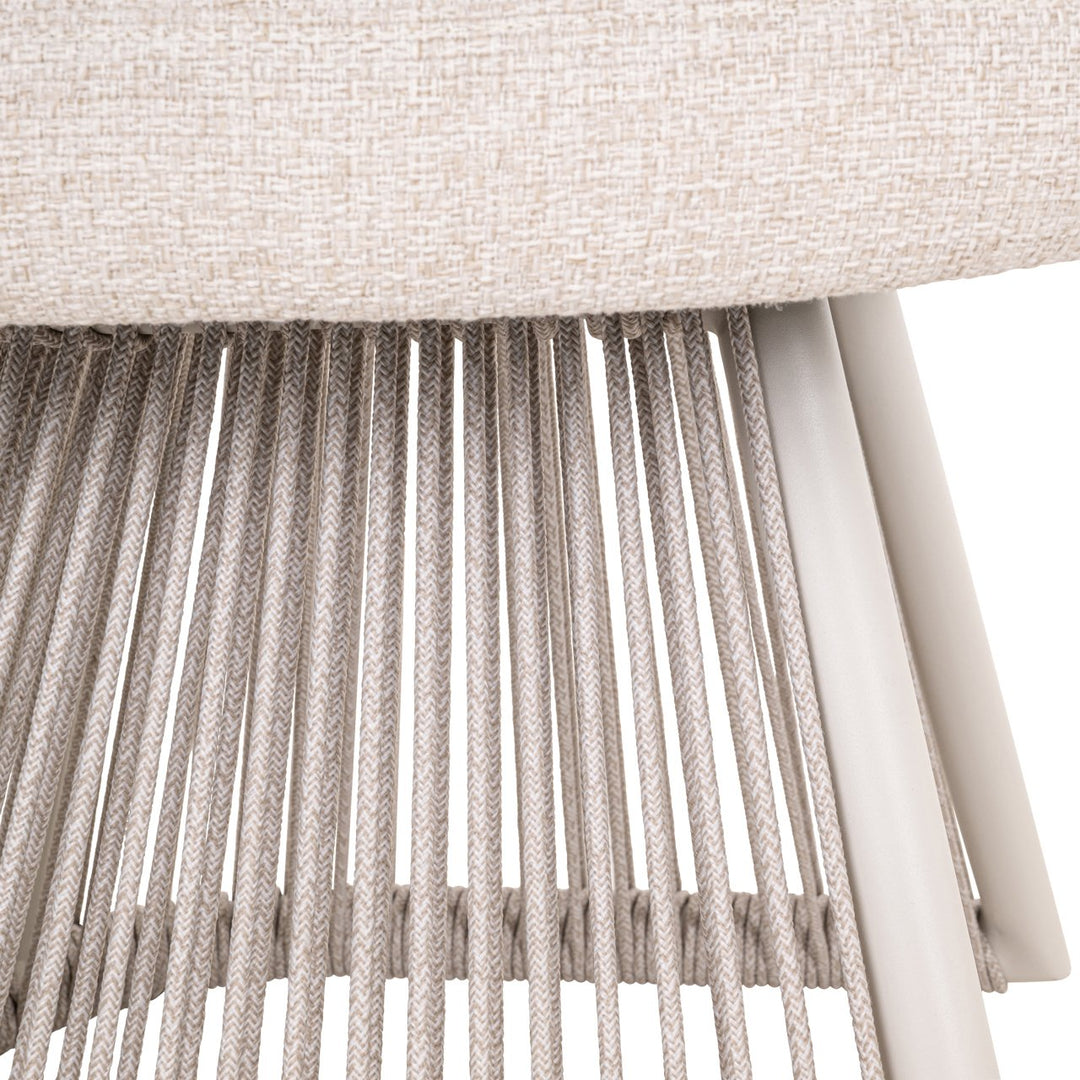 Nuba beige alpiner Essstuhl für den Außenbereich