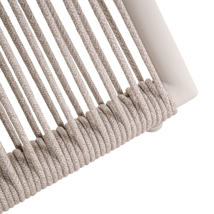 Nuba beige alpiner Essstuhl für den Außenbereich