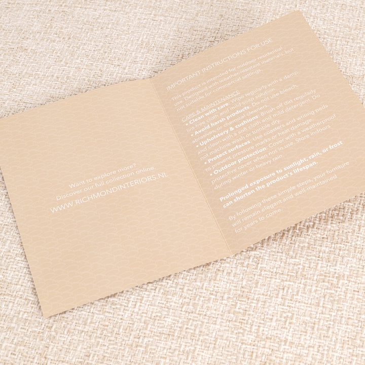 Richmond Outdoor Bank Dawson Beige Alpine