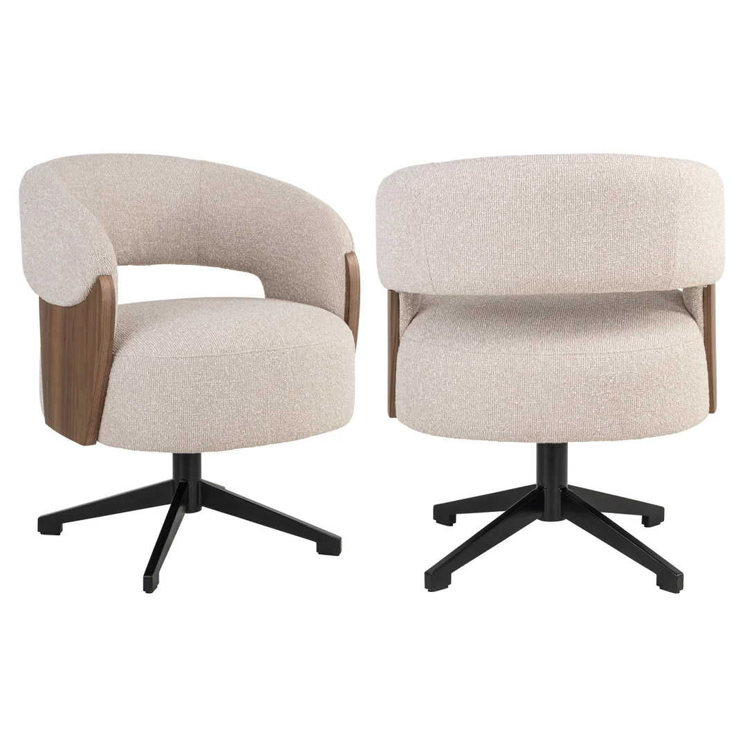 Dining chair Pollux lodge desert walnut