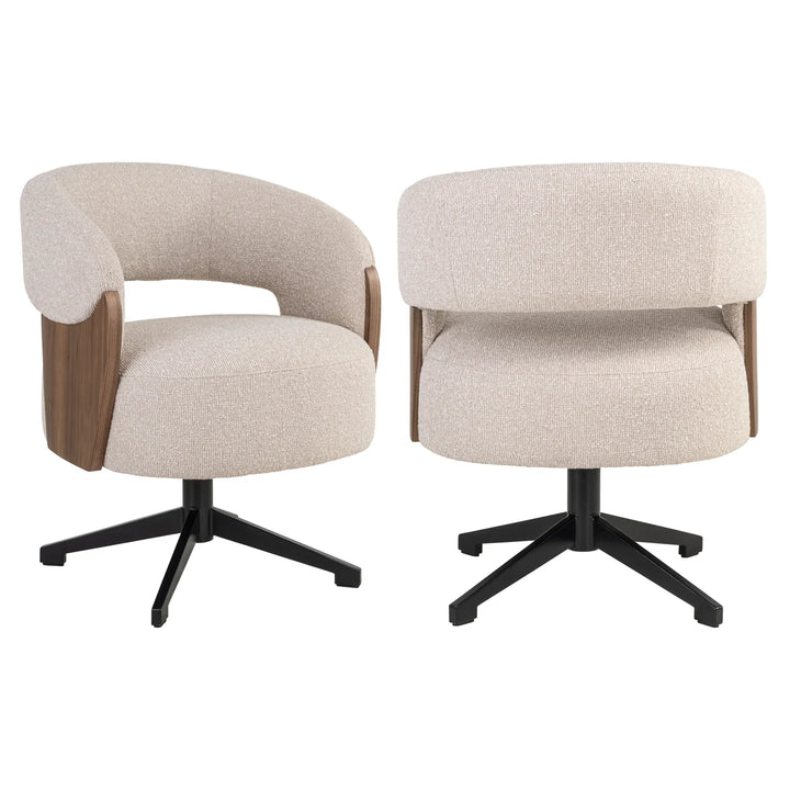 Dining chair Pollux lodge desert walnut