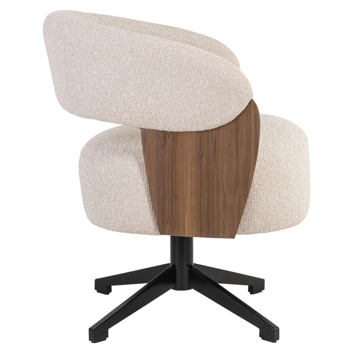 Dining chair Pollux lodge desert walnut