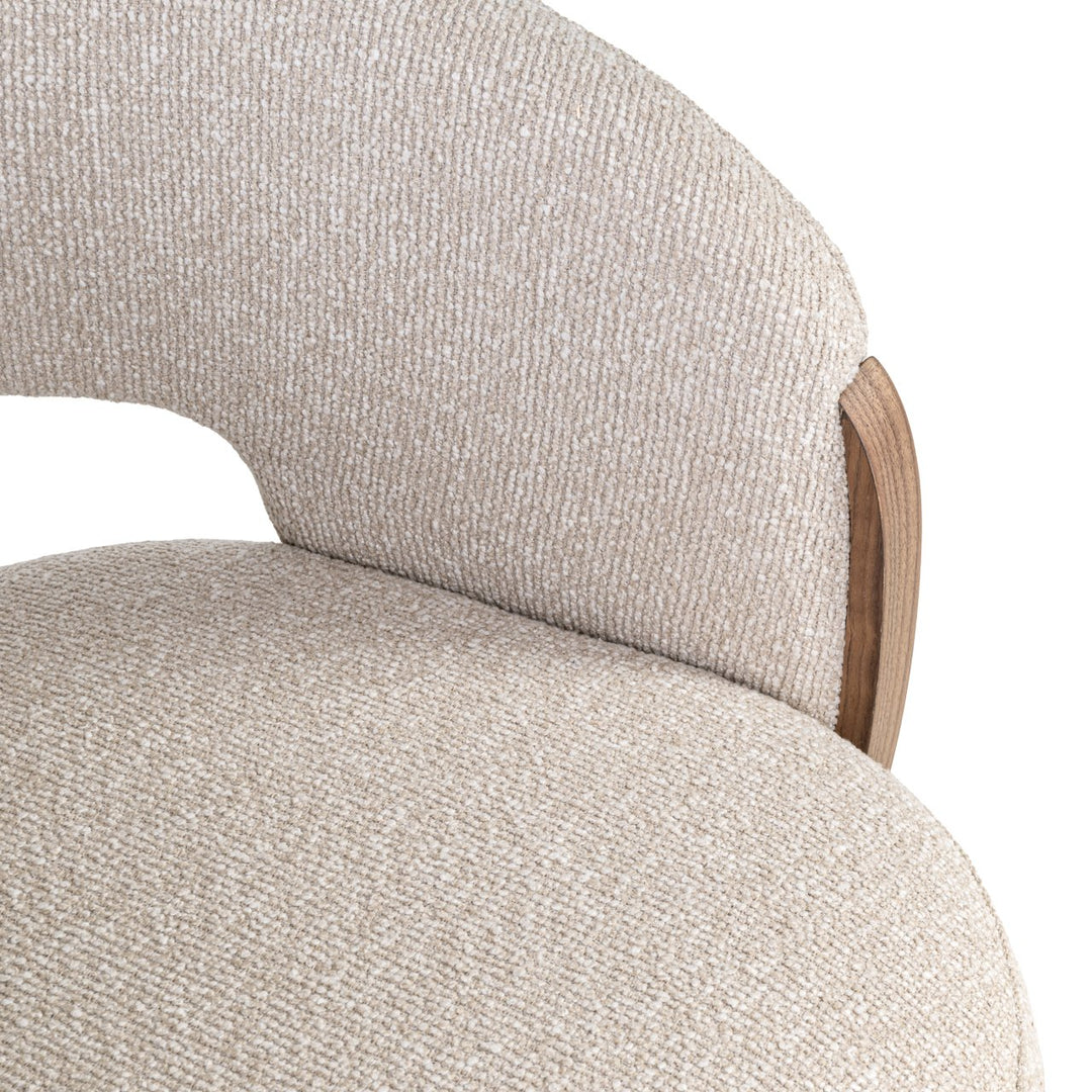 Dining chair Pollux lodge desert walnut
