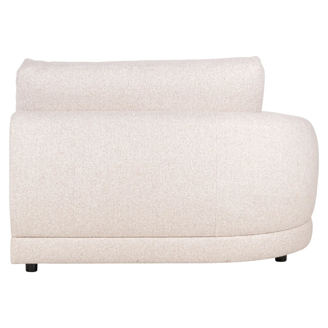 Trinity Cayenne Ecru Left Lounge Sofa