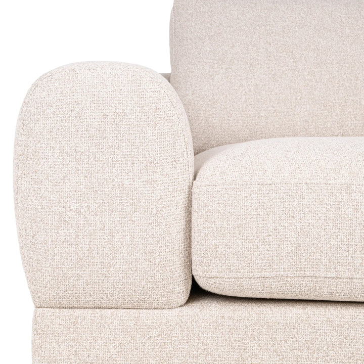 Trinity Cayenne Ecru Left Lounge Sofa