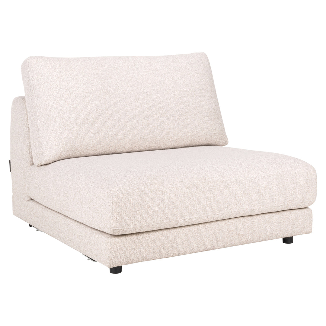 Trinity cayenne ecru 1.5-seater sofa without arms