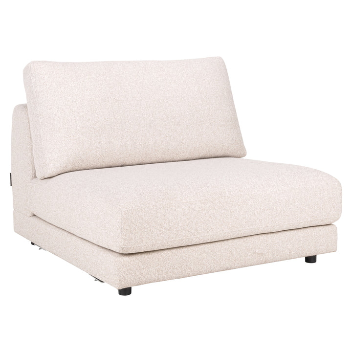 Trinity cayenne ecru 1.5-seater sofa without arms