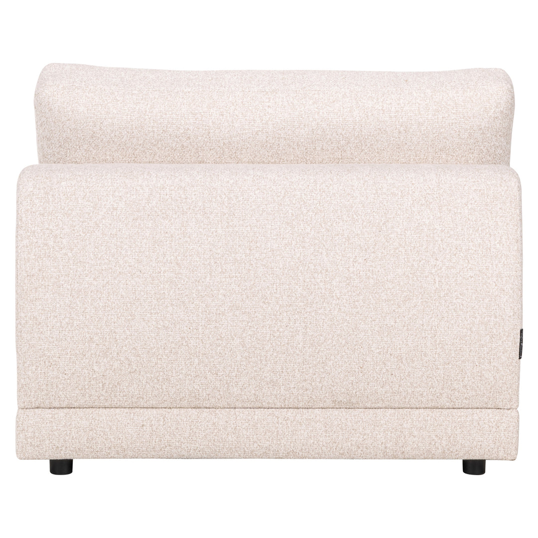 Trinity cayenne ecru 1.5-seater sofa without arms