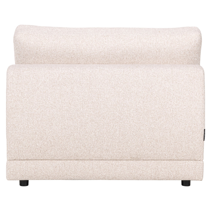 Trinity cayenne ecru 1.5-seater sofa without arms