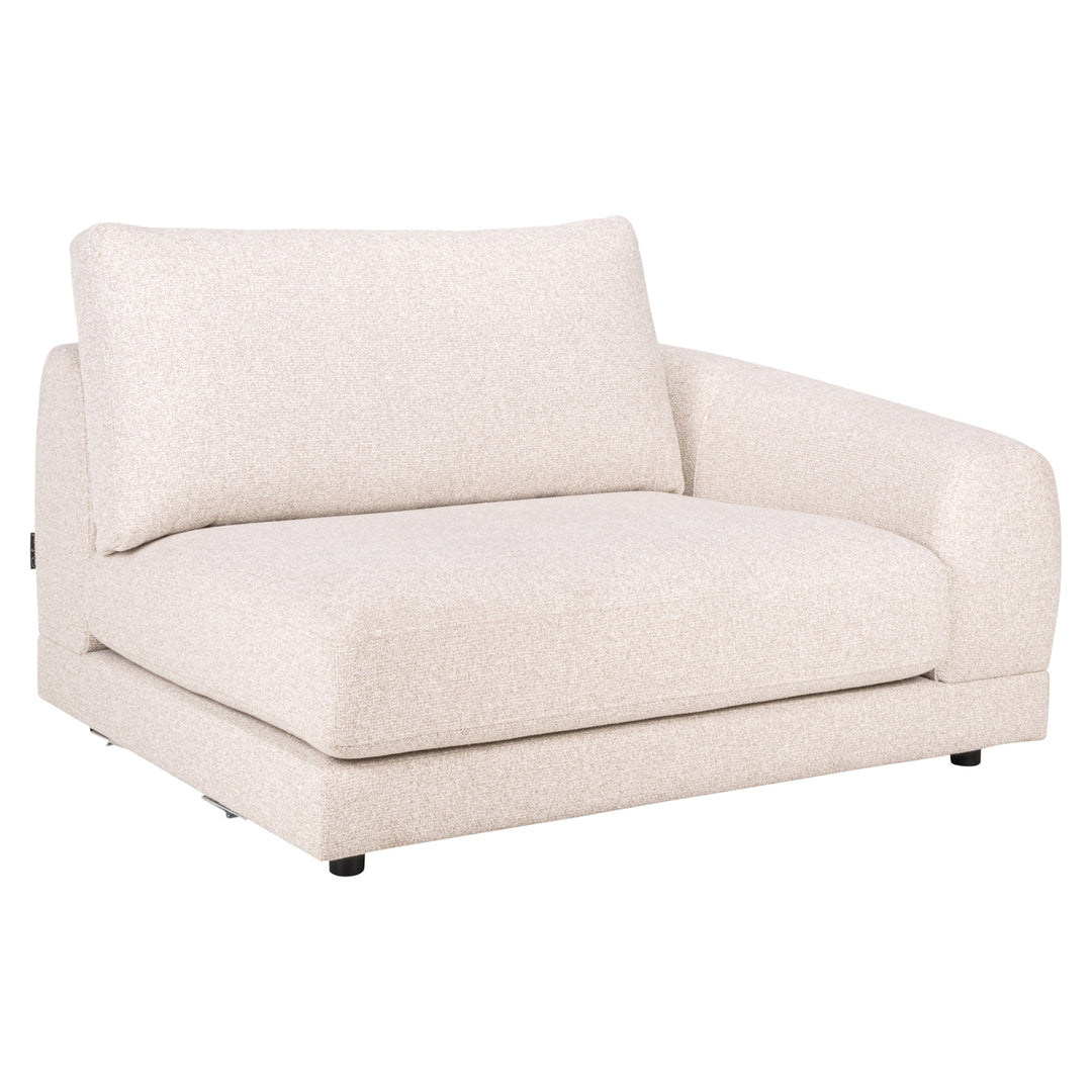 Sofa Trinity cayenne ecru 1.5-seater arm right