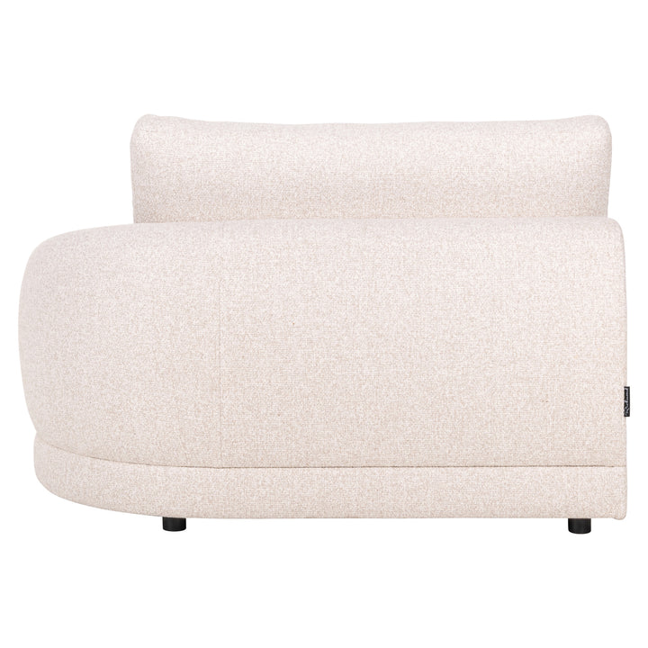 Sofa Trinity cayenne ecru 1.5-seater arm right