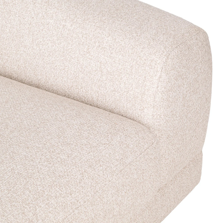 Sofa Trinity cayenne ecru 1.5-seater arm right