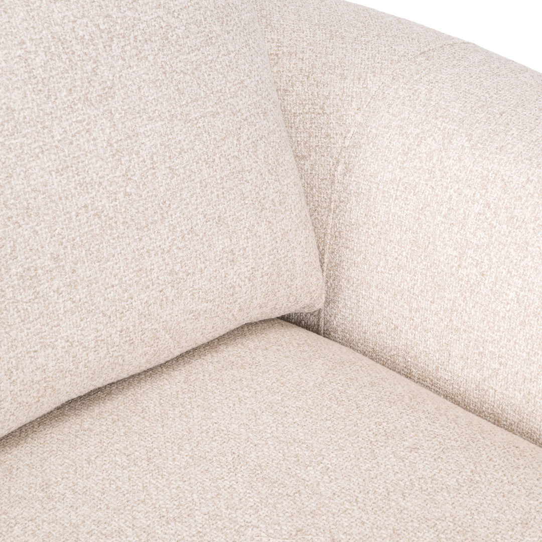 Sofa Trinity cayenne ecru 1.5-seater arm right