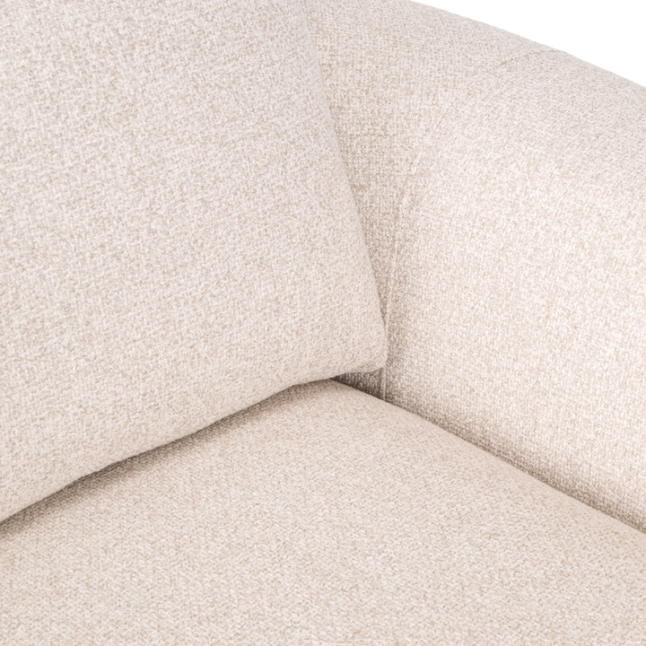 Sofa Trinity cayenne ecru 1.5-seater arm right