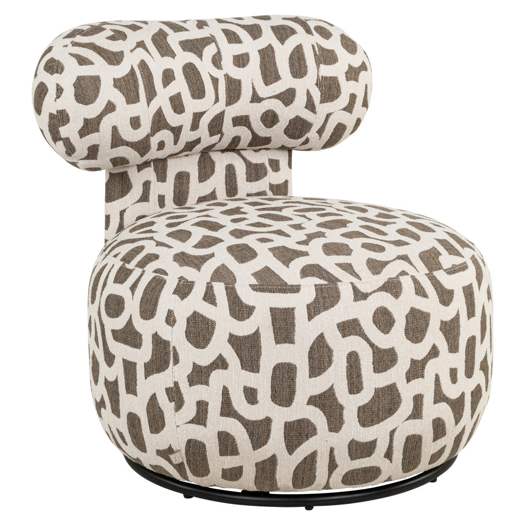 Richmond Loungestoel Kaya Weave Brown